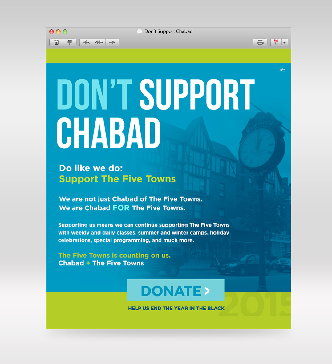 Don't Support Chabad